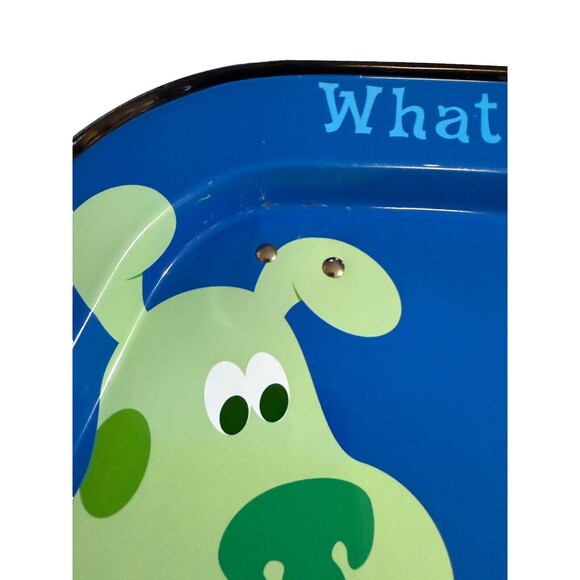 Blues Clues Metal TV 2006 Tray Kidz Trays Cartoon Lap Table Folding Legs - Picture 6 of 8